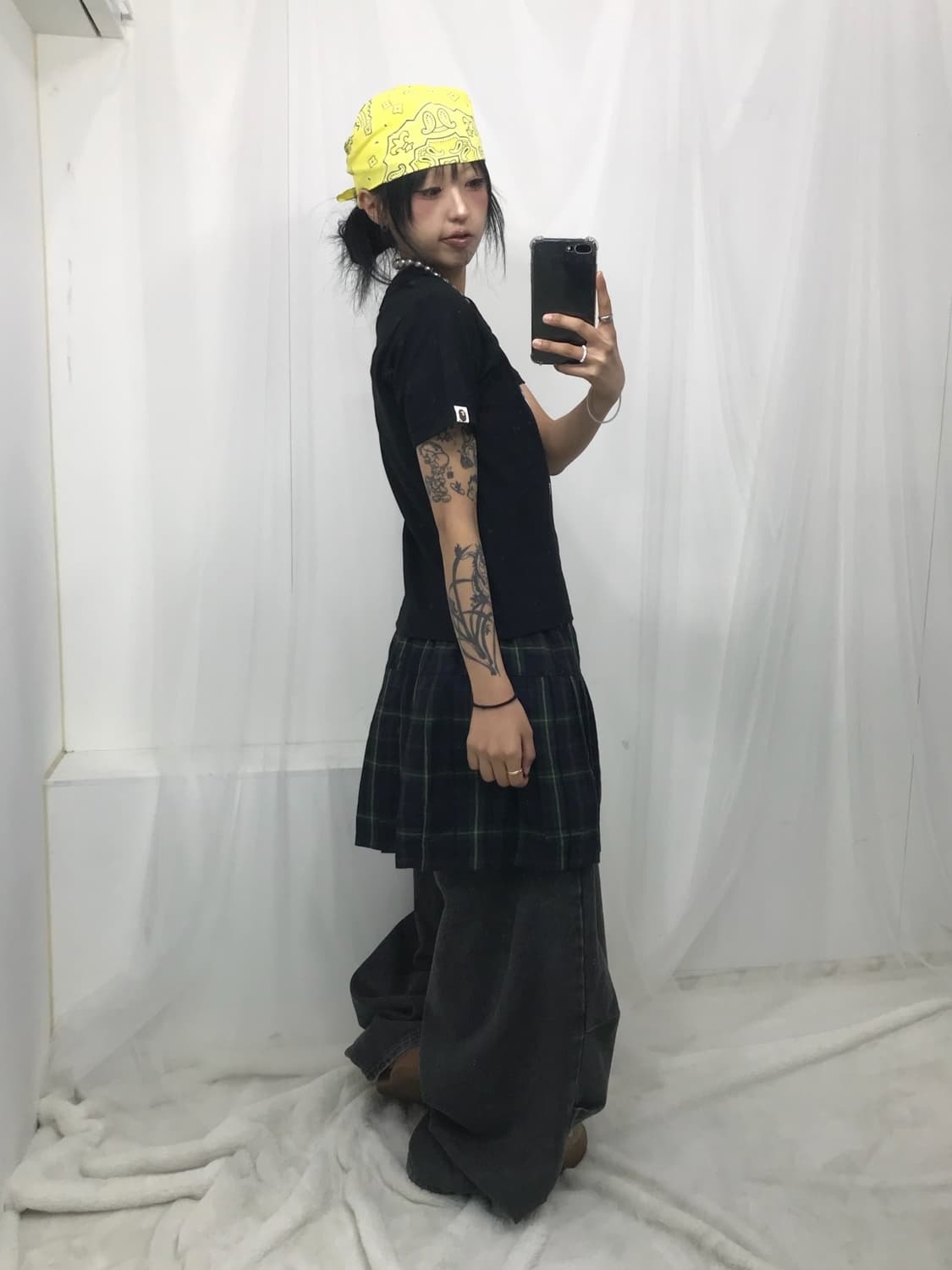 🙊 베이프 마일로 올 프렌즈 마일로 온 헤드 티셔츠 🙊 상품이미지4