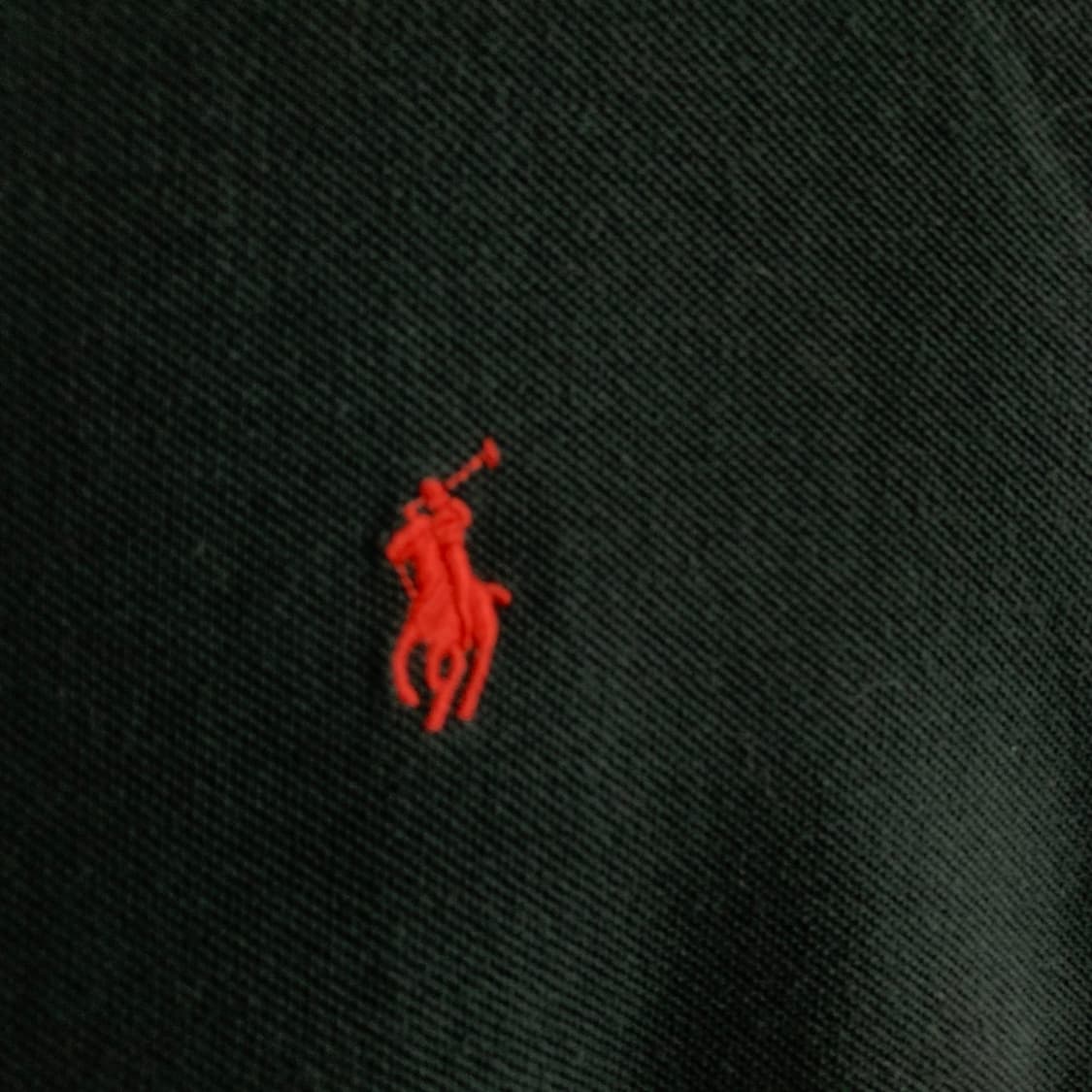 M 폴로랄프로렌 클래식핏 신형 QR택 블랙 PK 반팔 카라티 상품이미지3