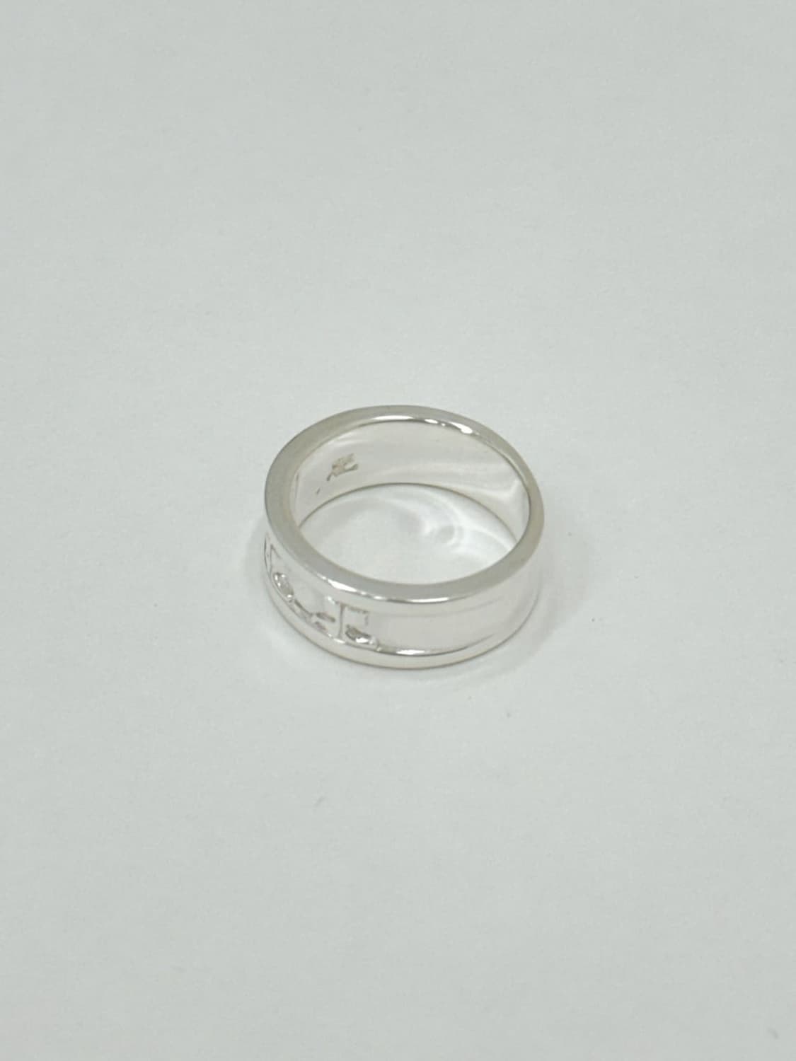 courreges / 꾸레쥬 실버 950 로고 반지 상품이미지6