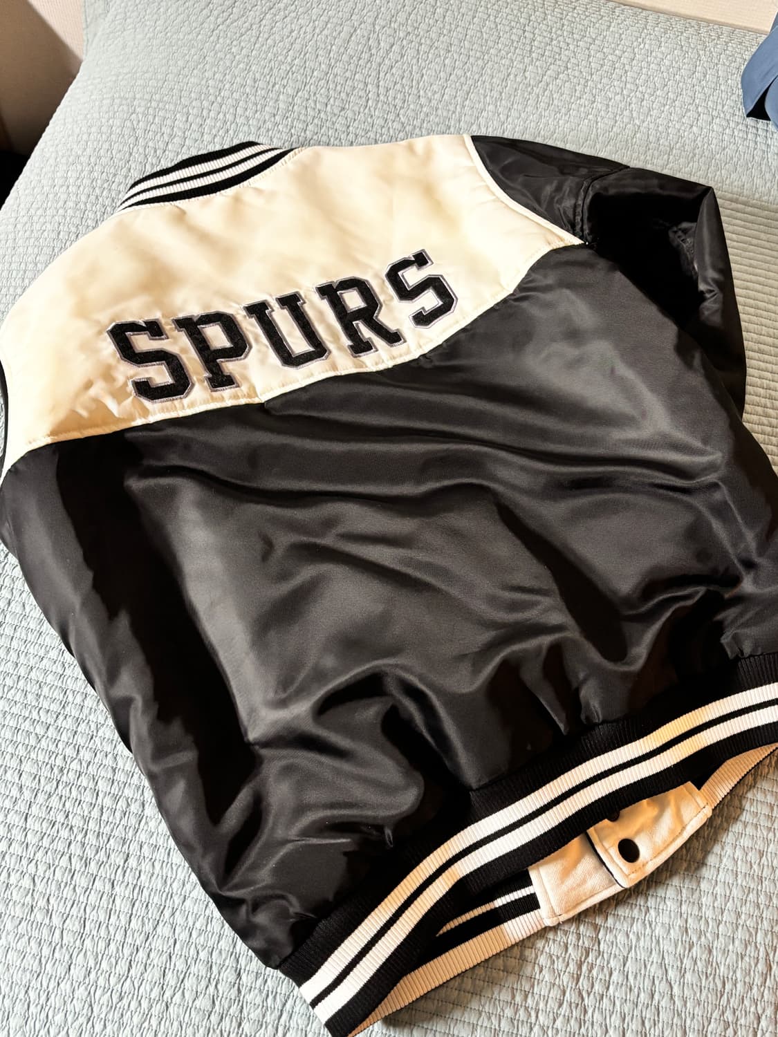 NBA 스퍼스 바시티 자켓 S 상품이미지9