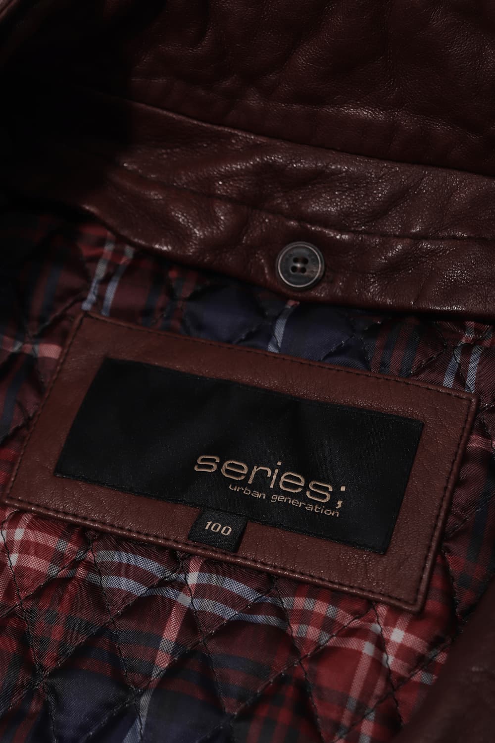 SERIES 모카무스 차이나 램스킨 싱글 라이더 재킷 size 100 상품이미지5