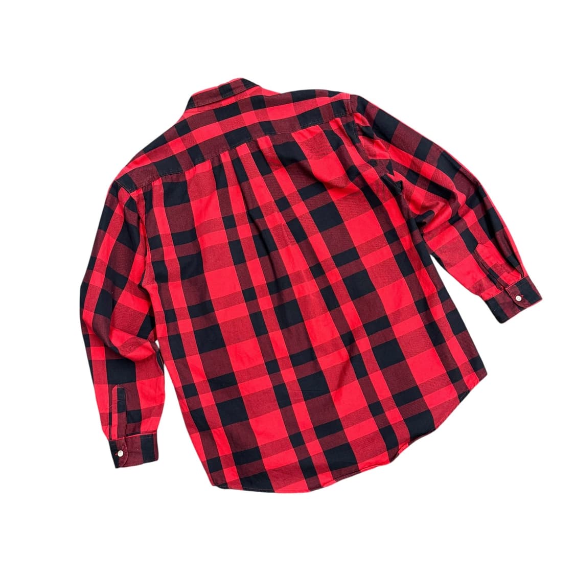 80s 타미힐피거 럼버잭 셔츠 made in KOREA (XL)   상품이미지3