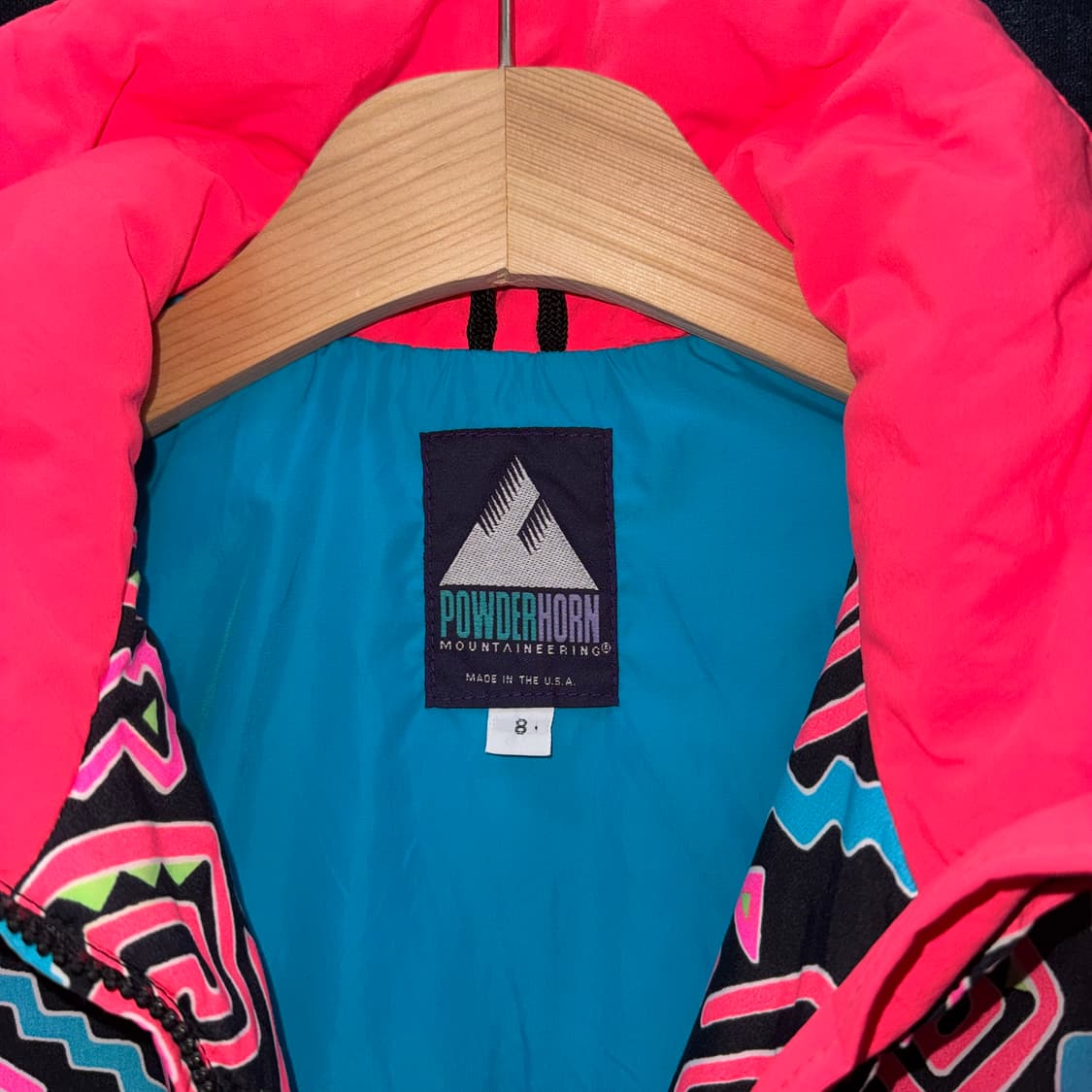 80s Powderhorn 스키 수트 made in USA (S)  상품이미지7