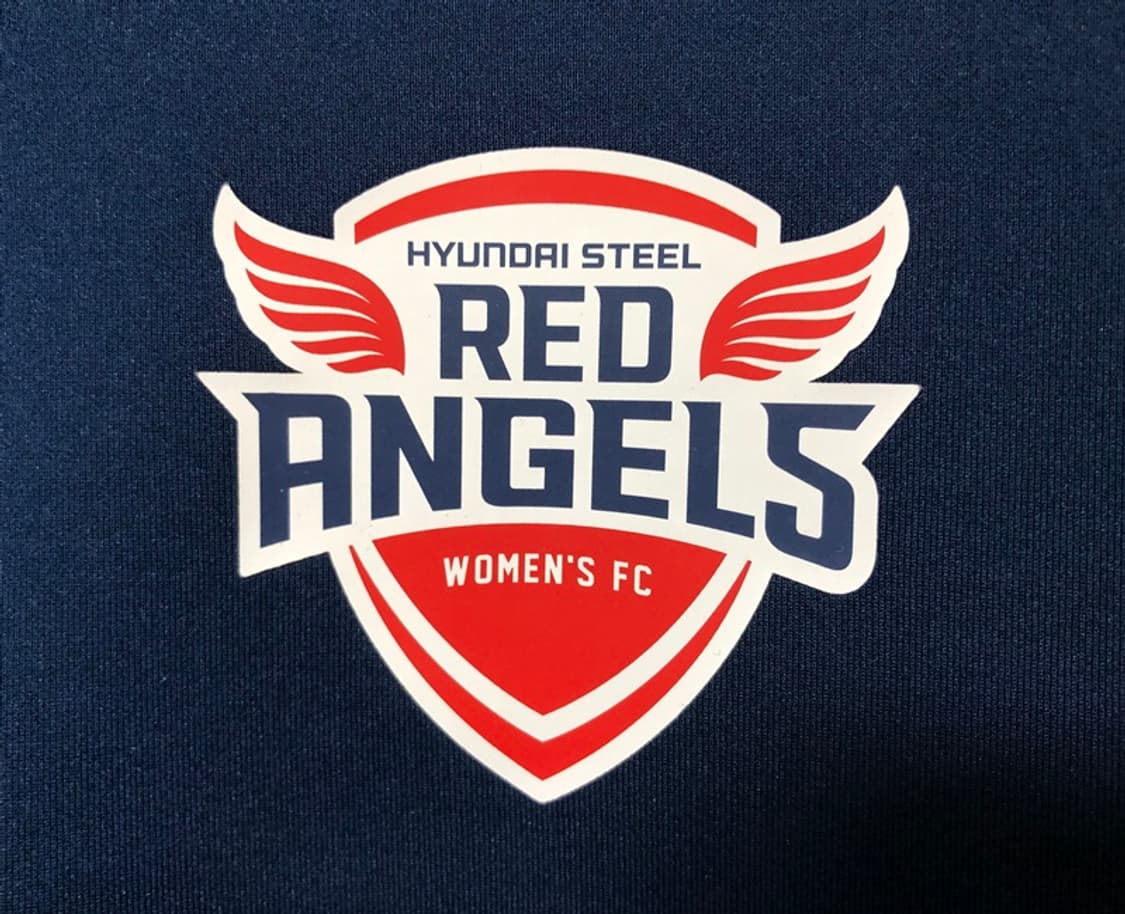 WK리그 엄브로 인천 현대제철 레드엔젤스 선수실착 트레이닝탑 XL 상품이미지7