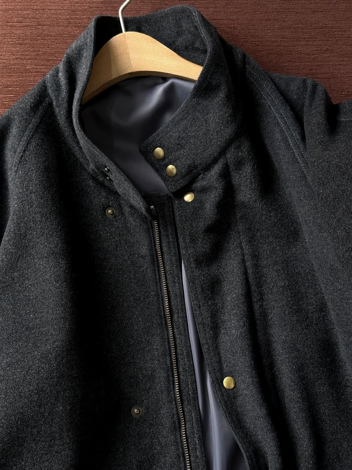 Mosser wool blend mil design mid coat 상품이미지3