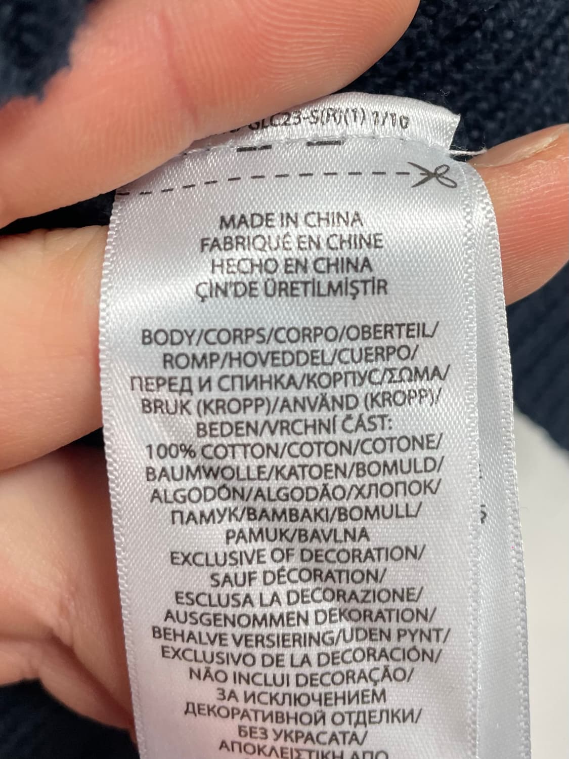 폴로 랄프로렌 다크네이비 케이블 니트 (on.34)   상품이미지5