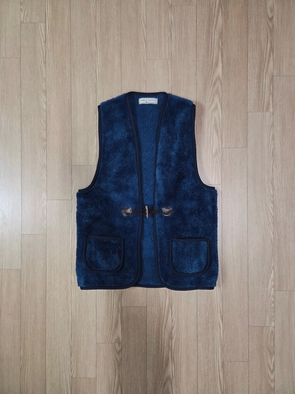 WARM UP JAPAN 인디고 플리스 베스트 조끼 상품이미지1