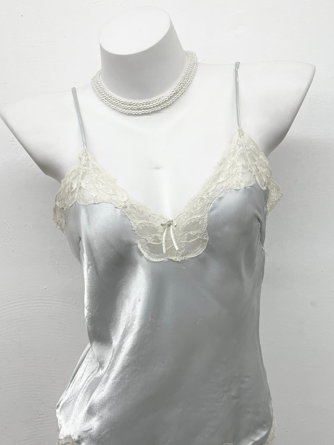 페어리 새틴 레이스 슬립 상품이미지2