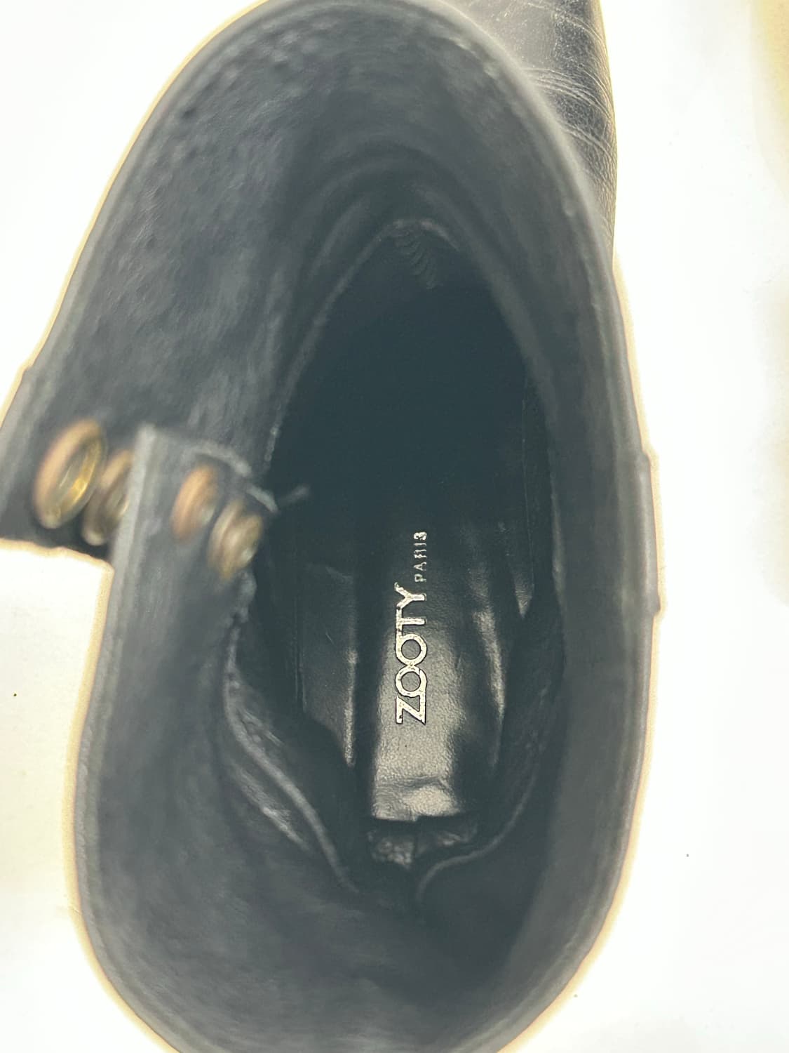 빈티지셔링부츠 가죽주름부츠 상품이미지4