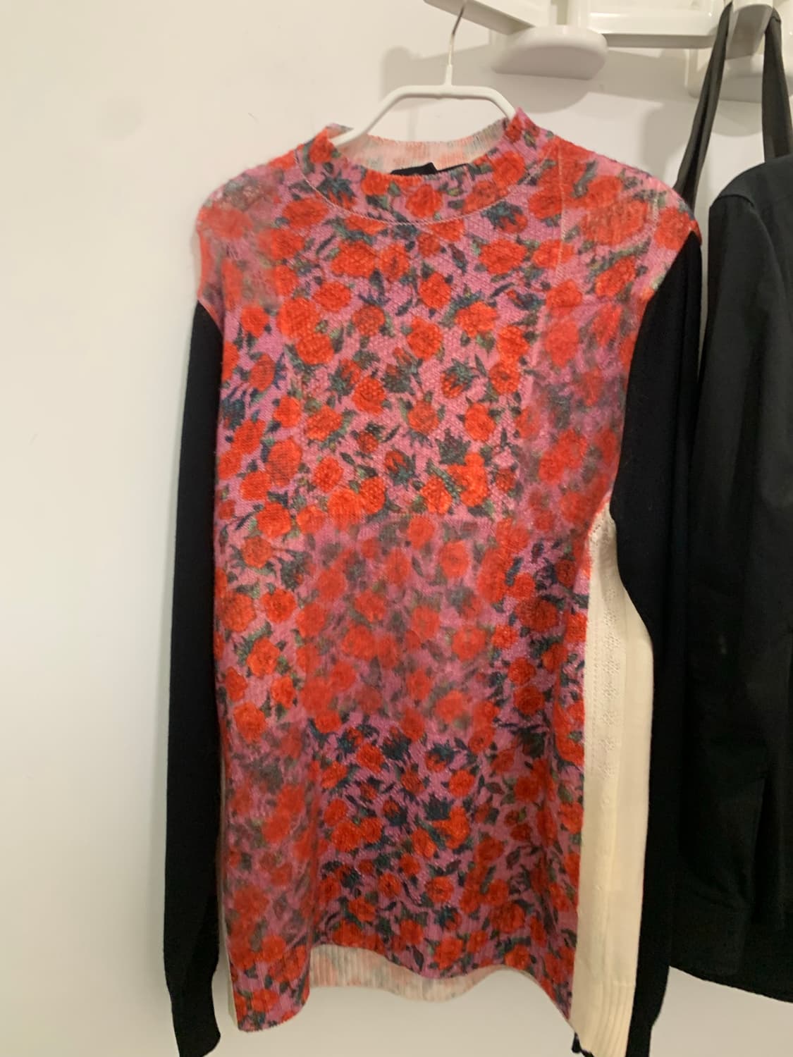 꼼데가르송 플라워 니트 상품이미지1