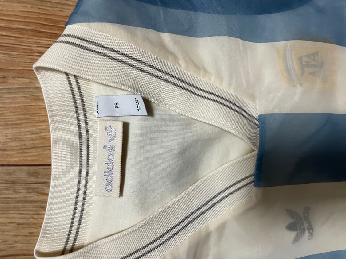 아디다스 아르헨티나 반팔 축구 유니폼 져지 나시 반팔티 상품이미지3