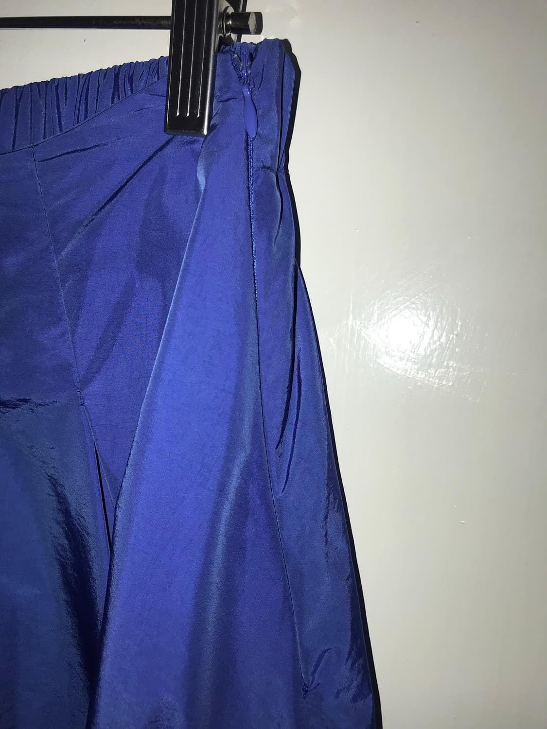 ONE DAY, SUDDENLY Blue Nylon Pleats Skir 상품이미지8