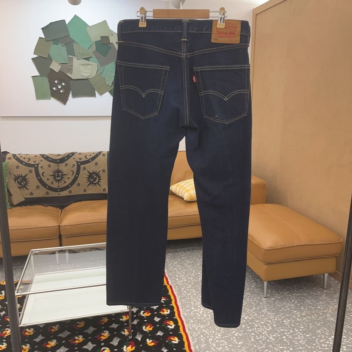 리바이스 503 모던 빈티지 힙로고 진청 데님팬츠 30인치 C07236 상품이미지4
