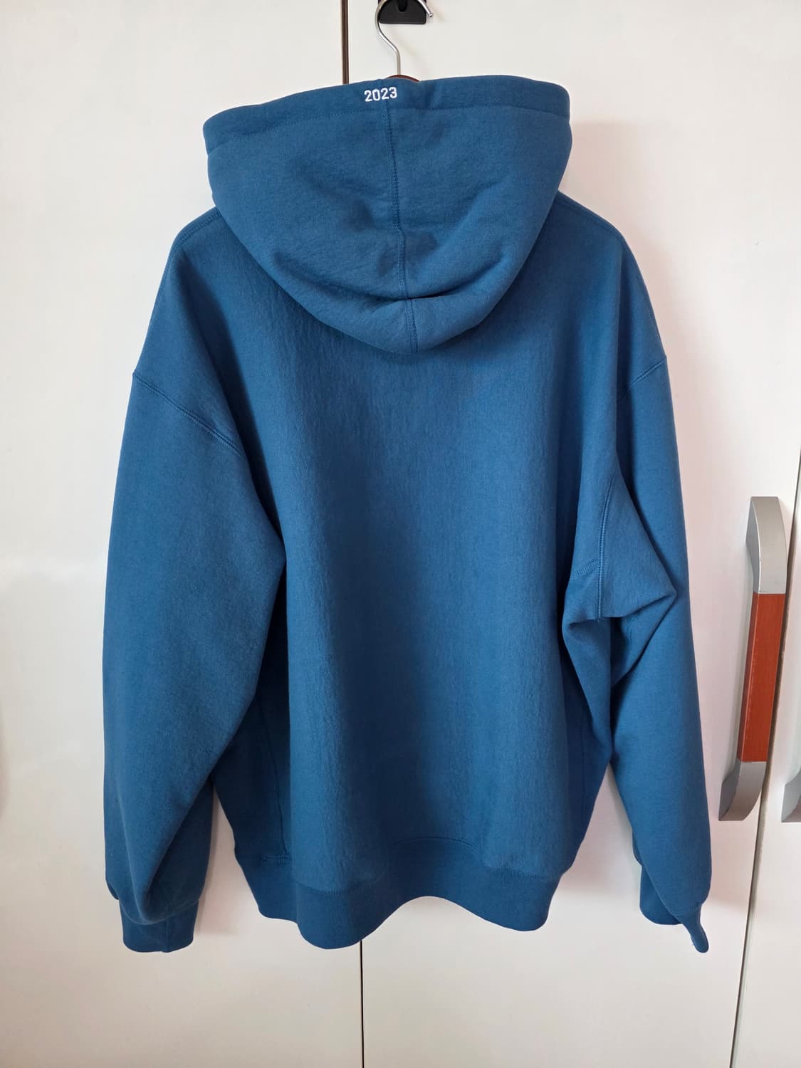 슈프림 박스로고 후드 스웨트셔츠 블루 상품이미지2