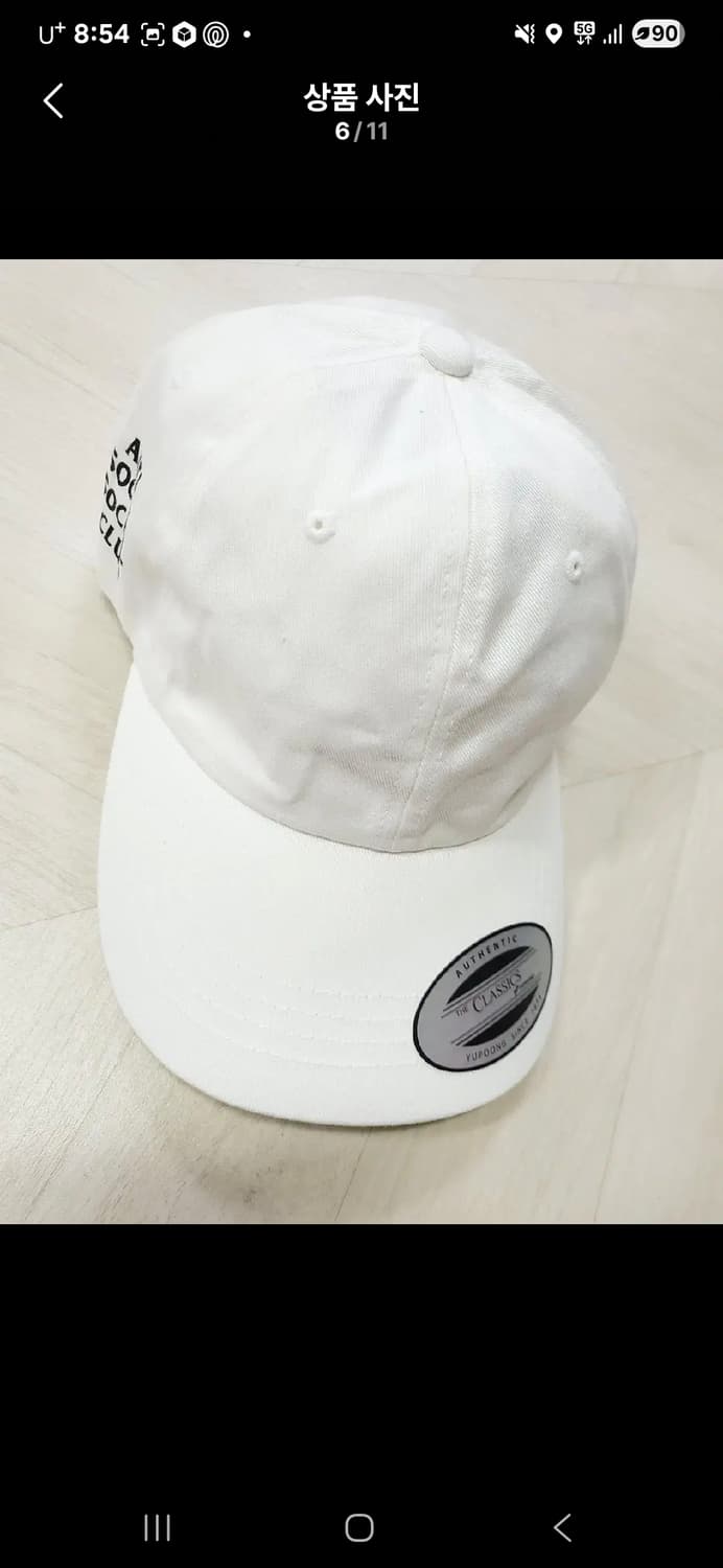 미사용 안티소셜소셜클럽 볼캡 weird cap 상품이미지5