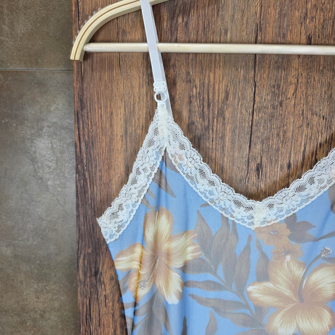 레이스 플라워 슬립 원피스 상품이미지3