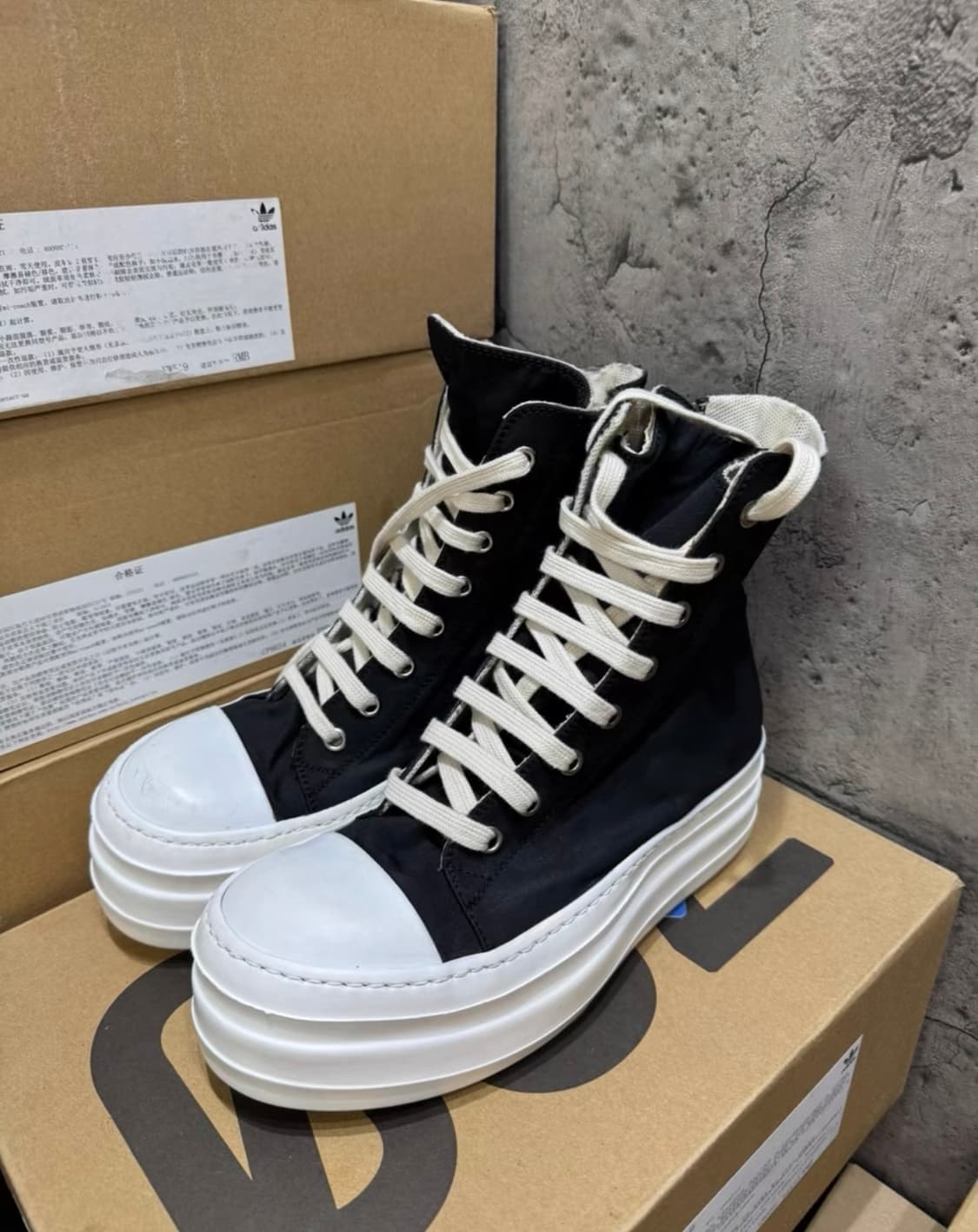 릭오웬스 다크쉐도우 메가범퍼 36.5 상품이미지3