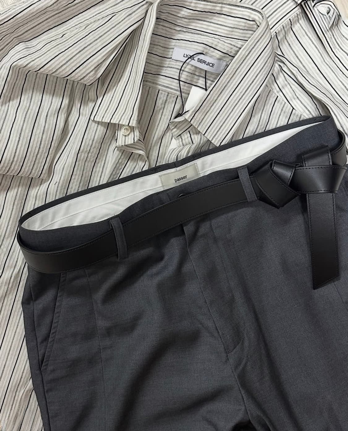 리젤서비스 crossed 벨트 (착샷) 상품이미지1