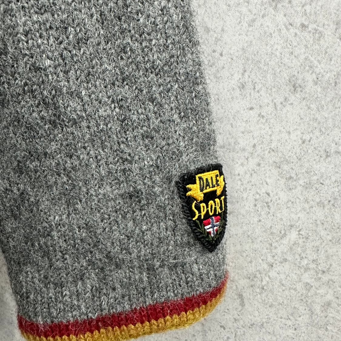 105 데일오브노르웨이 남자 방풍 반집업 노르딕 니트 상품이미지4