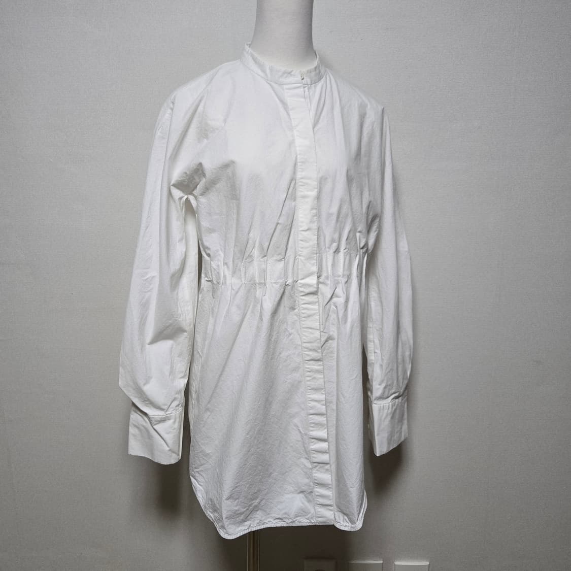 코스 차이나카라 롱 셔츠 / 여성 블라우스/ 여성 셔츠 상품이미지6