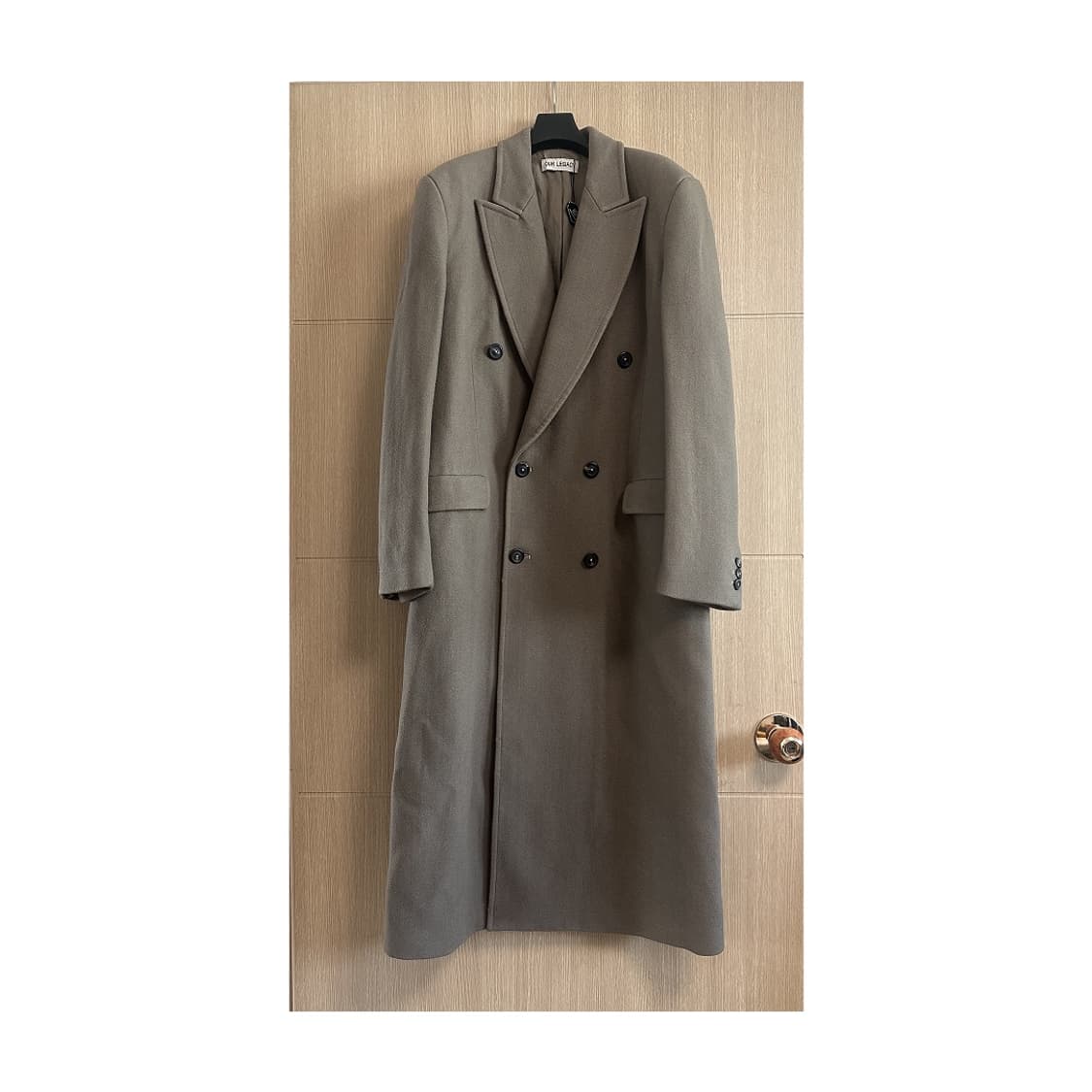 (새상품)아워레가시 배스 울 익스텐디드 웨일 코트 피폴 상품이미지1