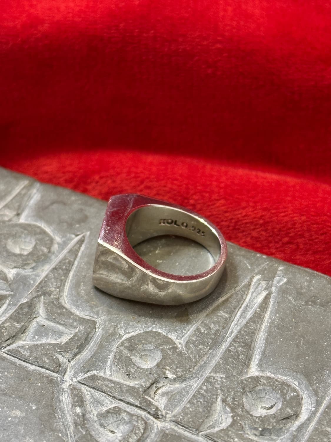 XOLO 925 Sterling Silver Flower Signet R 상품이미지4