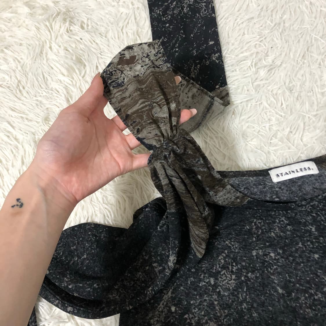 빈티지 시스루 긴팔 슬리브 상품이미지7