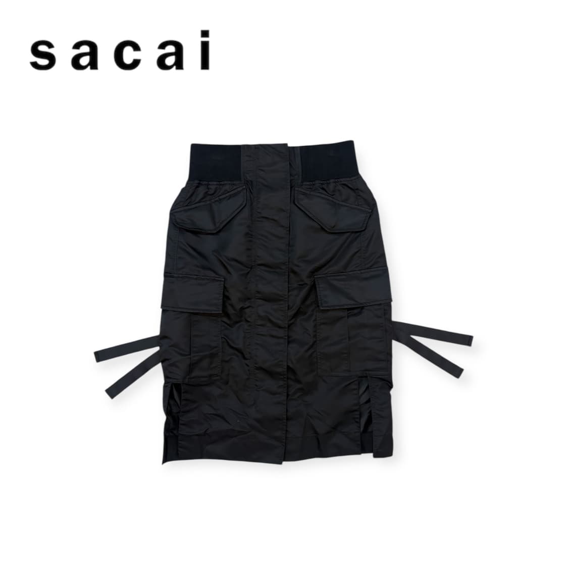 사카이 나일론 트윌 스커트 상품이미지1