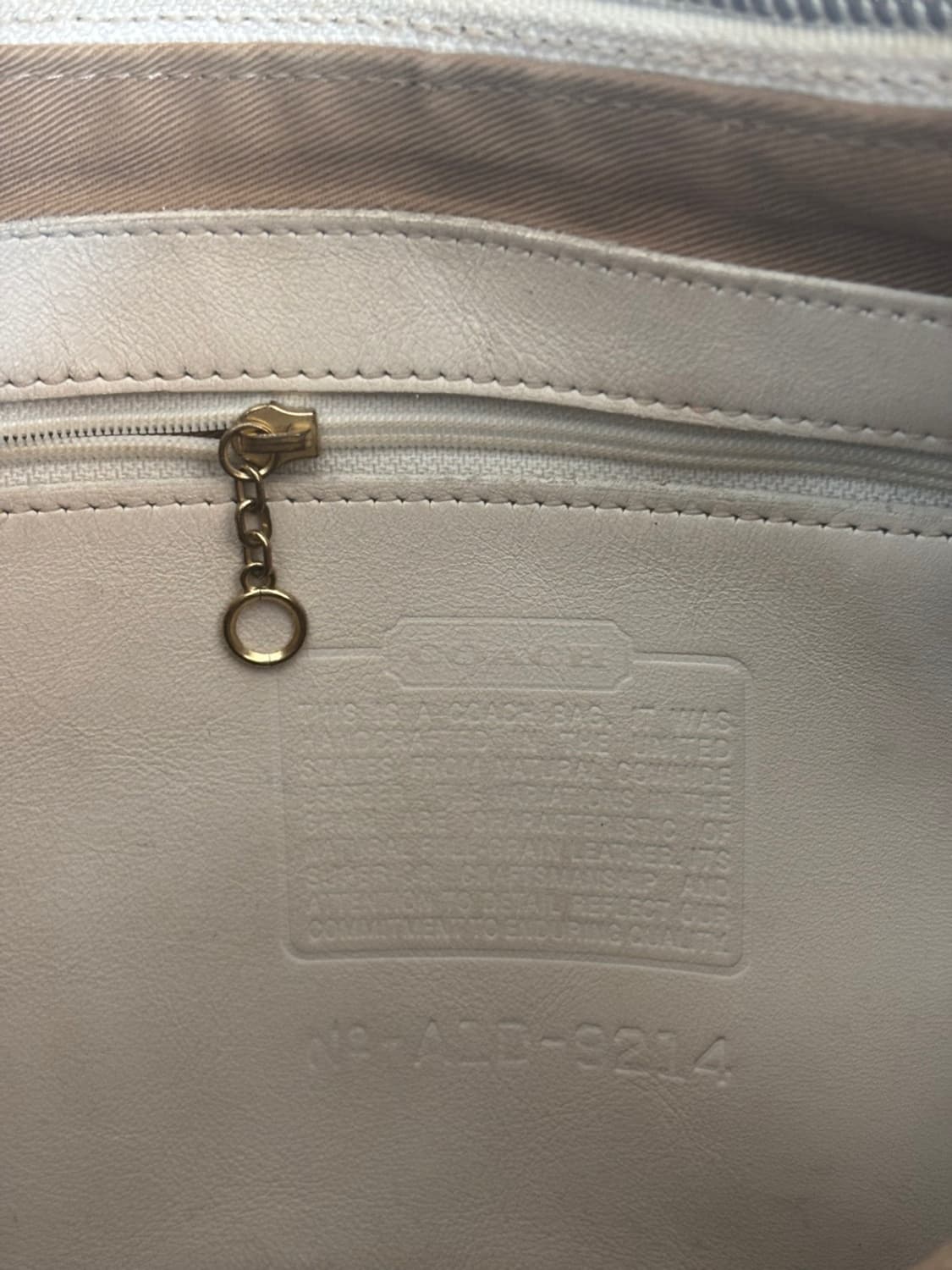 Old Coach Leather Bag 상품이미지7