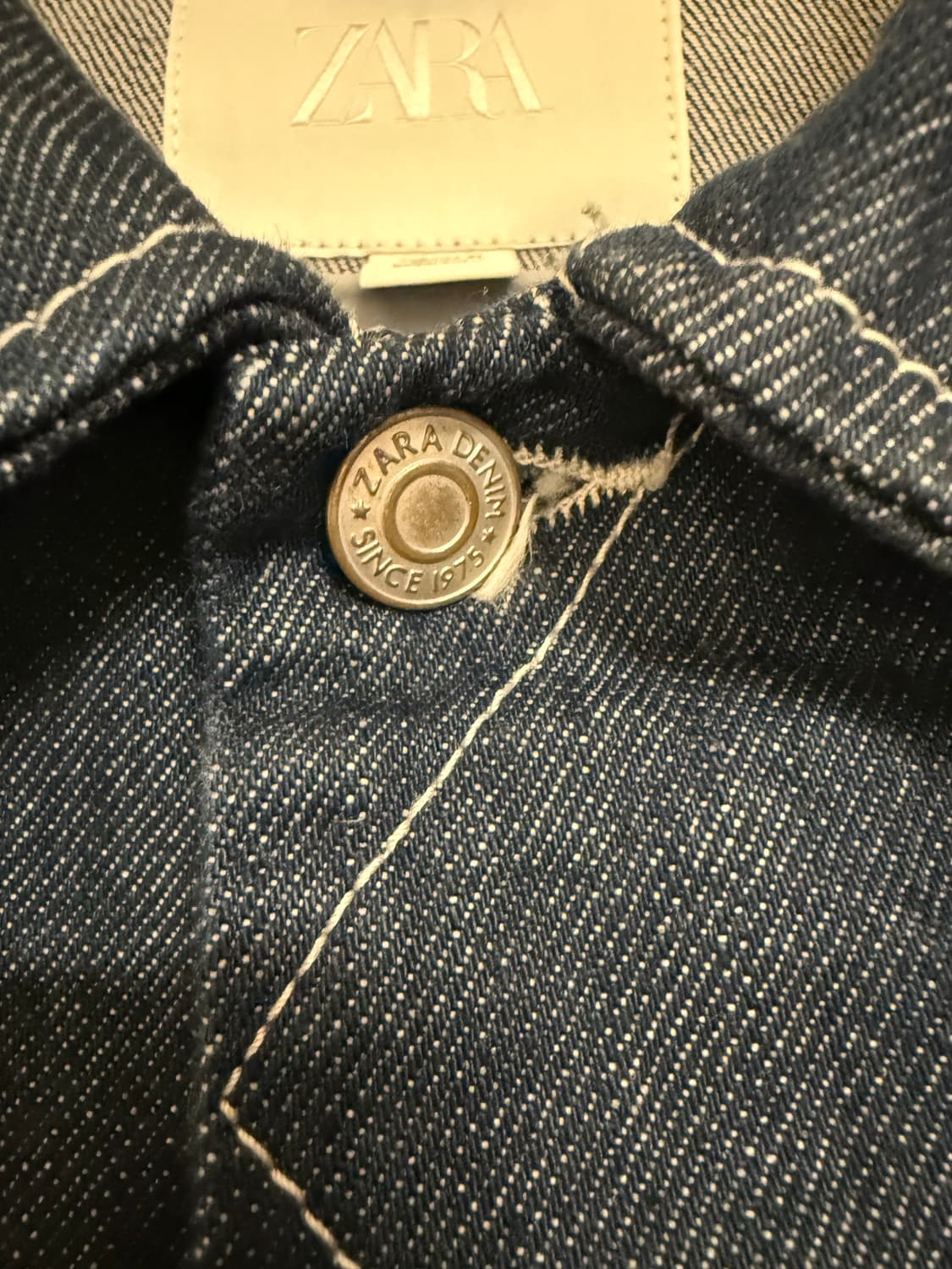 자라 zara 데님자켓 청자켓 xl 상품이미지4