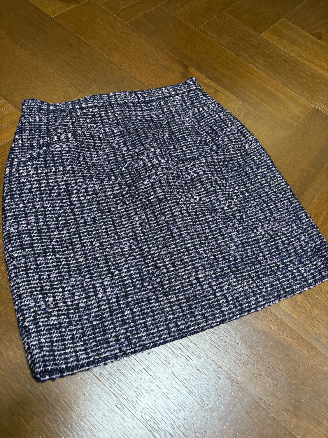 오르 울 트위드 스커트 상품이미지1