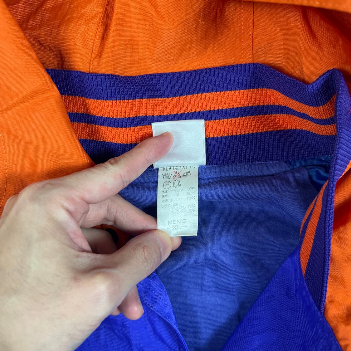 90‘s 나이키 nike force 베스킷볼 바람막이 후드자켓 상품이미지7