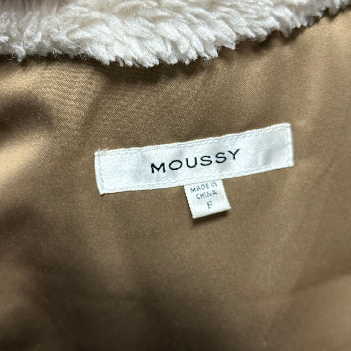 Moussy 마우지 컬러블럭 배색 퍼 카라 B15 플라이트 봄버 자켓 상품이미지8