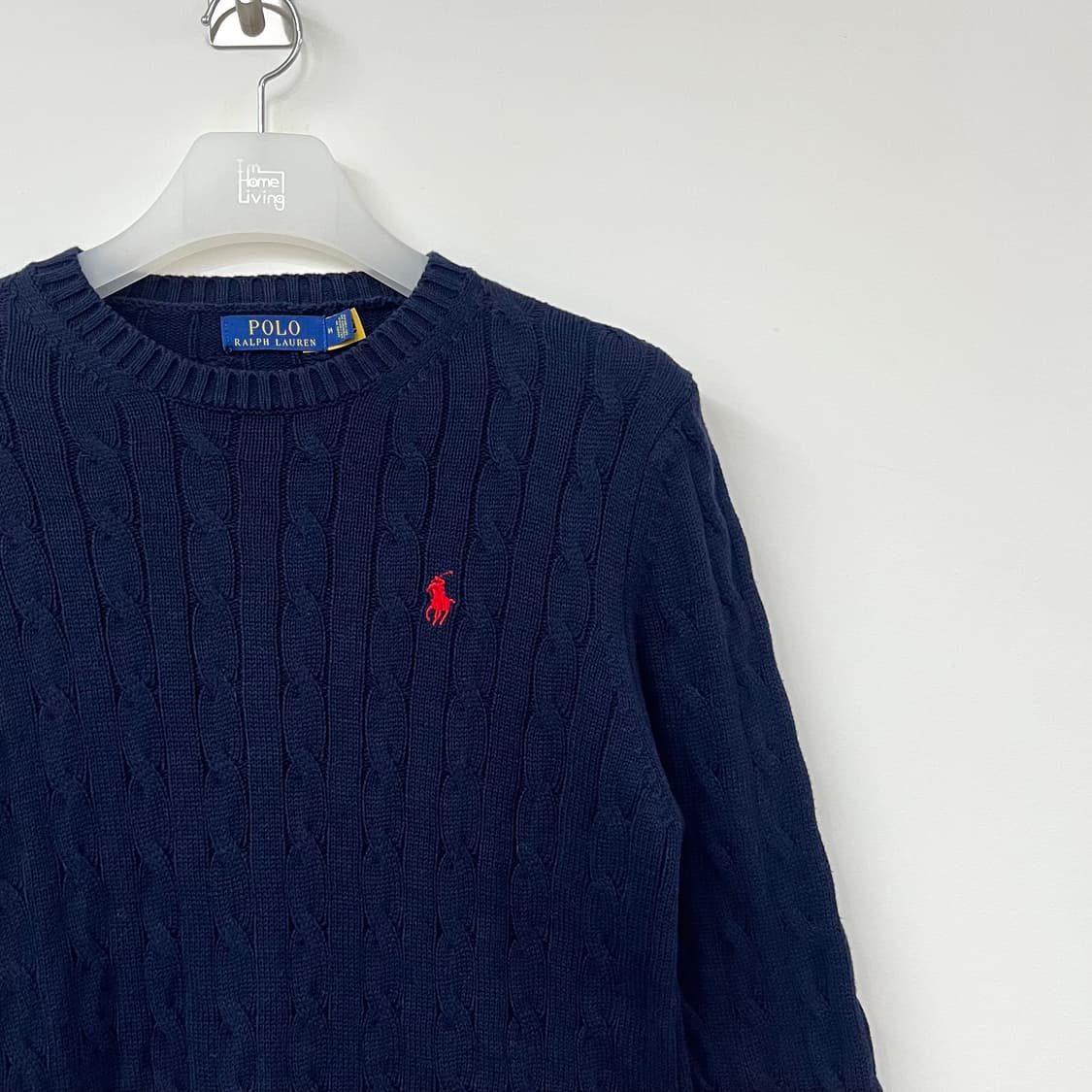 폴로 랄프로렌 신형 네이비 케이블 니트 상품이미지4