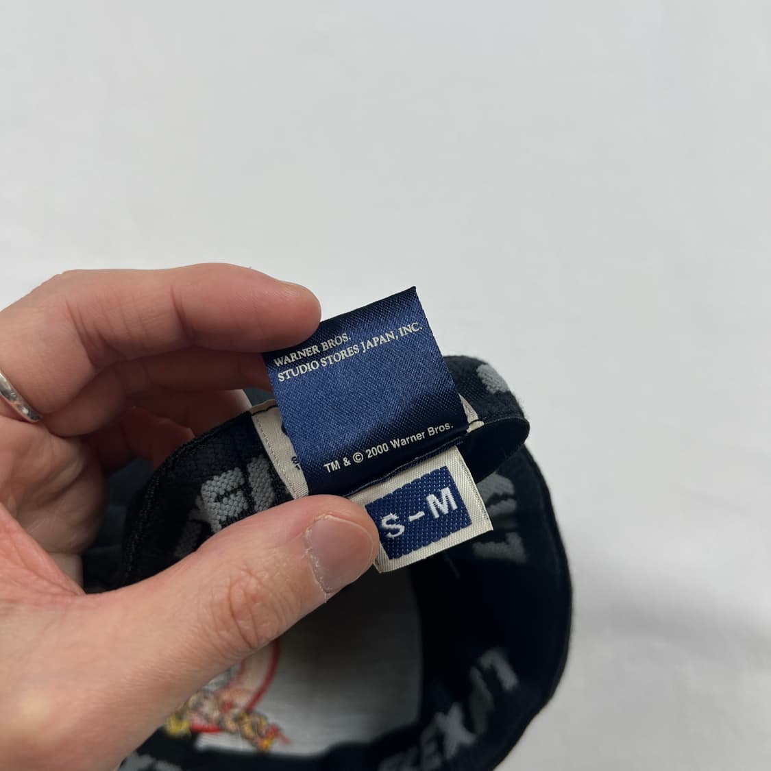 2000년도 워너브로스 루니툰즈 벅스버니 카툰 캡 모자 상품이미지7