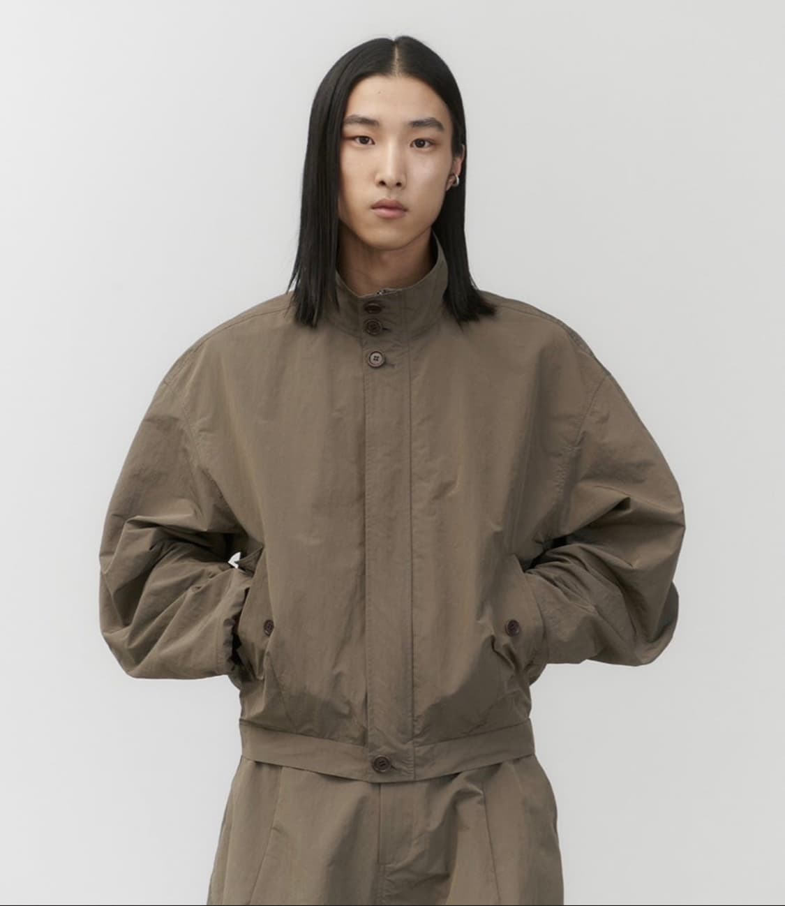 아모멘토 23ss 립스탑 볼륨 자켓 상품이미지1