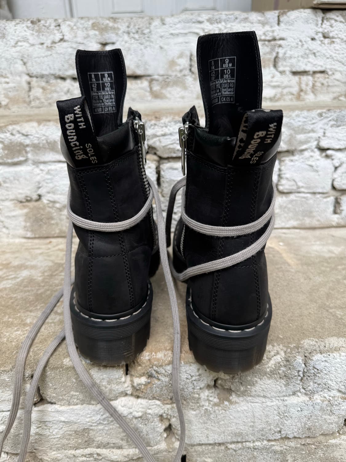 릭오웬스x닥터마틴 스틸토 부츠(42사이즈) 상품이미지5