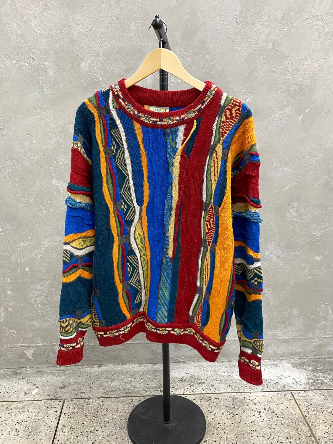 [L] 90s Vintage 빈티지 케이블 니트 상품이미지1