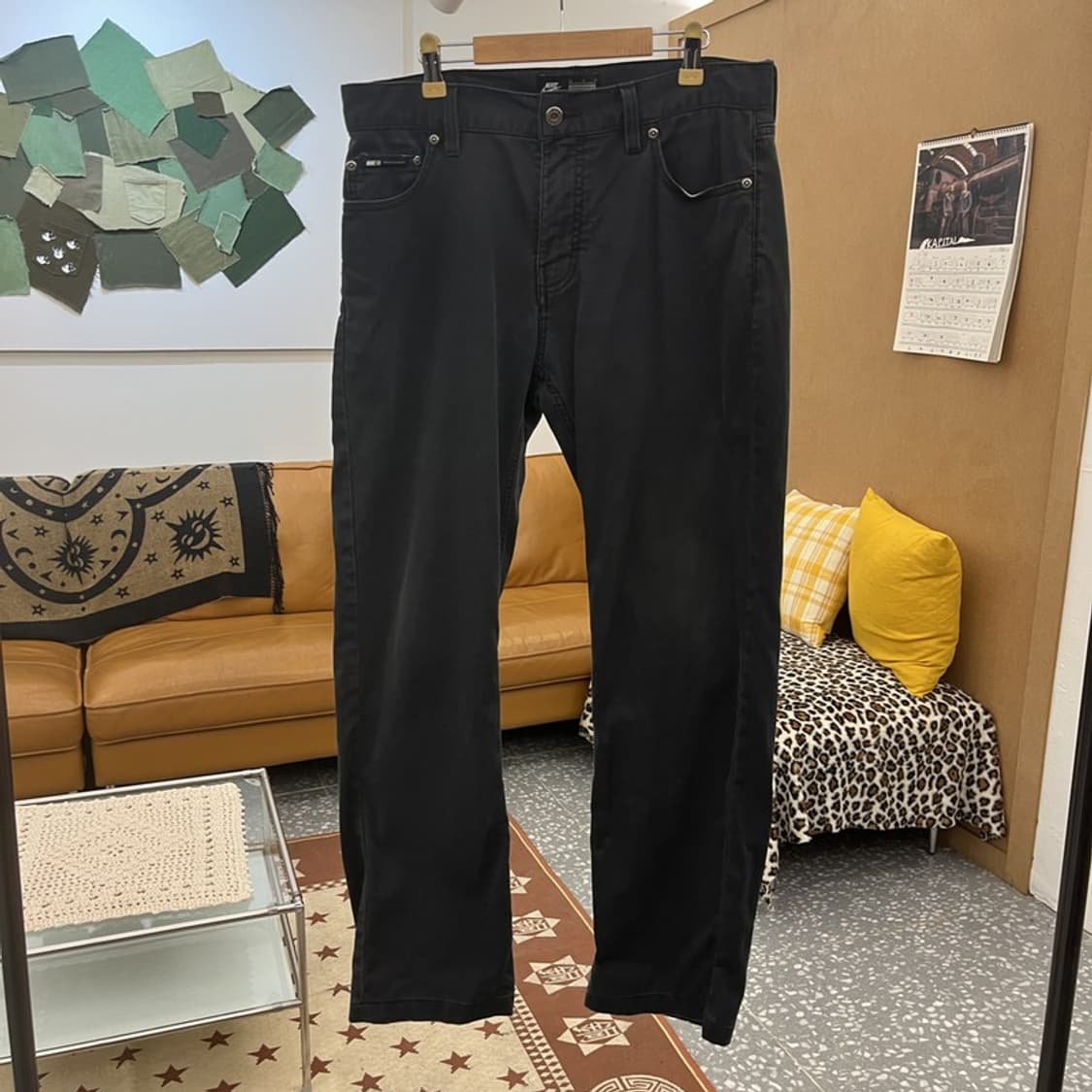 나이키 빈티지 레트로 모던캐주얼 코튼팬츠 면바지 30인치 C09920 상품이미지3