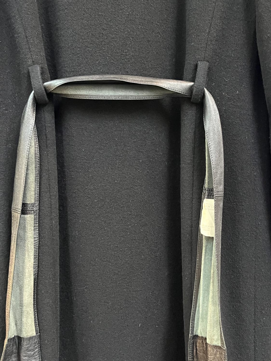 Armani Exchange 가죽벨트 블랙 롱 코트 S 상품이미지7