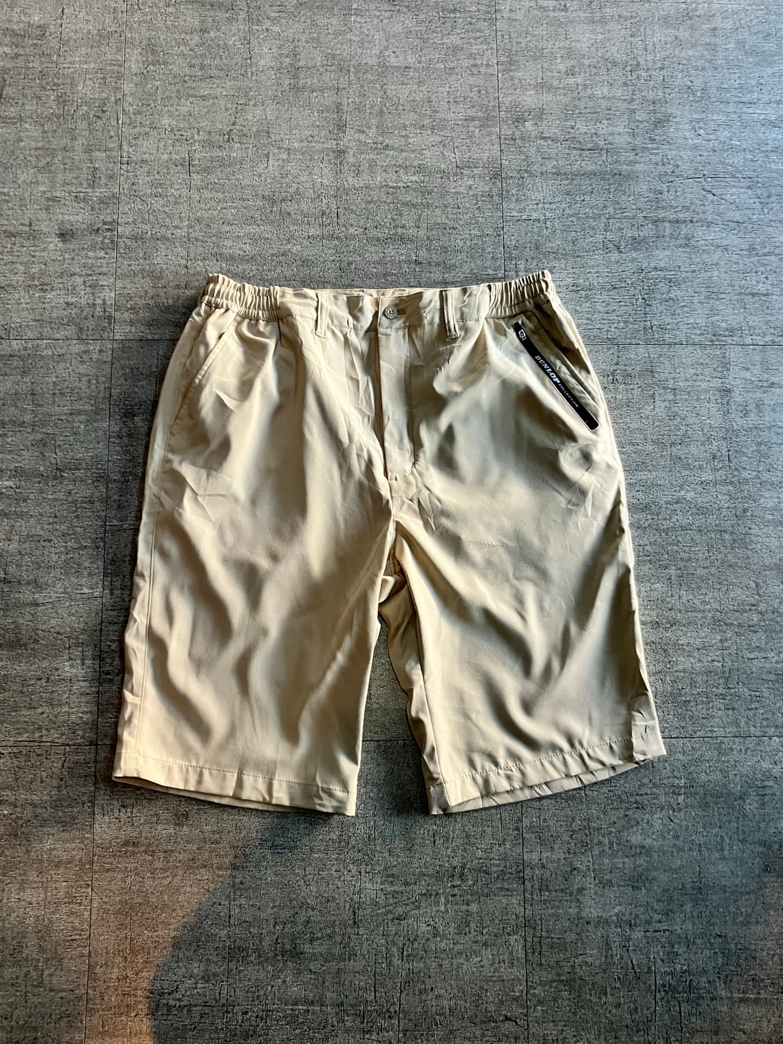 일본빈티지 Dunlop 던롭 올드스쿨아메카지 주머니로고 하프팬츠 반바지 상품이미지1