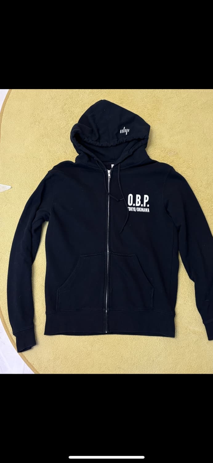 도쿄 오키니와 블랙 후드집업  상품이미지1