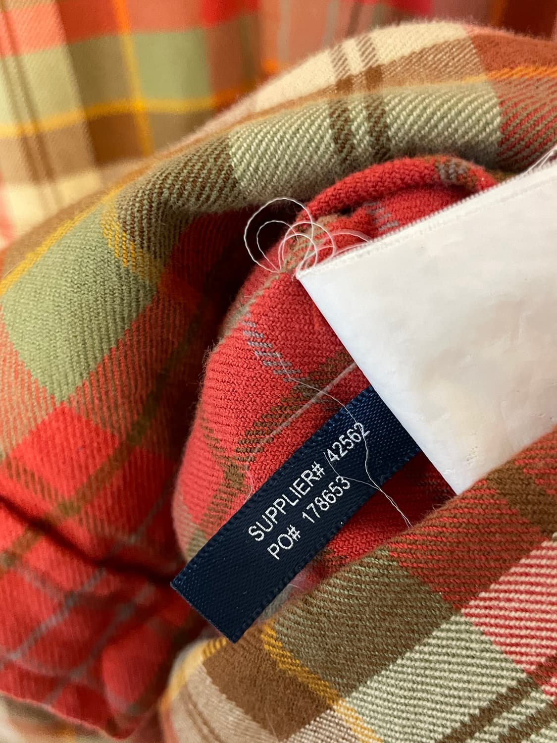 폴로 클래식핏 체크 셔츠  상품이미지8