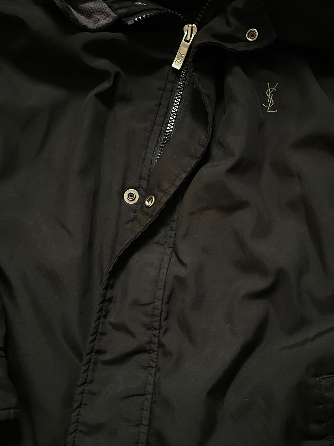 (택포) 입생로랑 블루종 봄버 자켓 상품이미지4