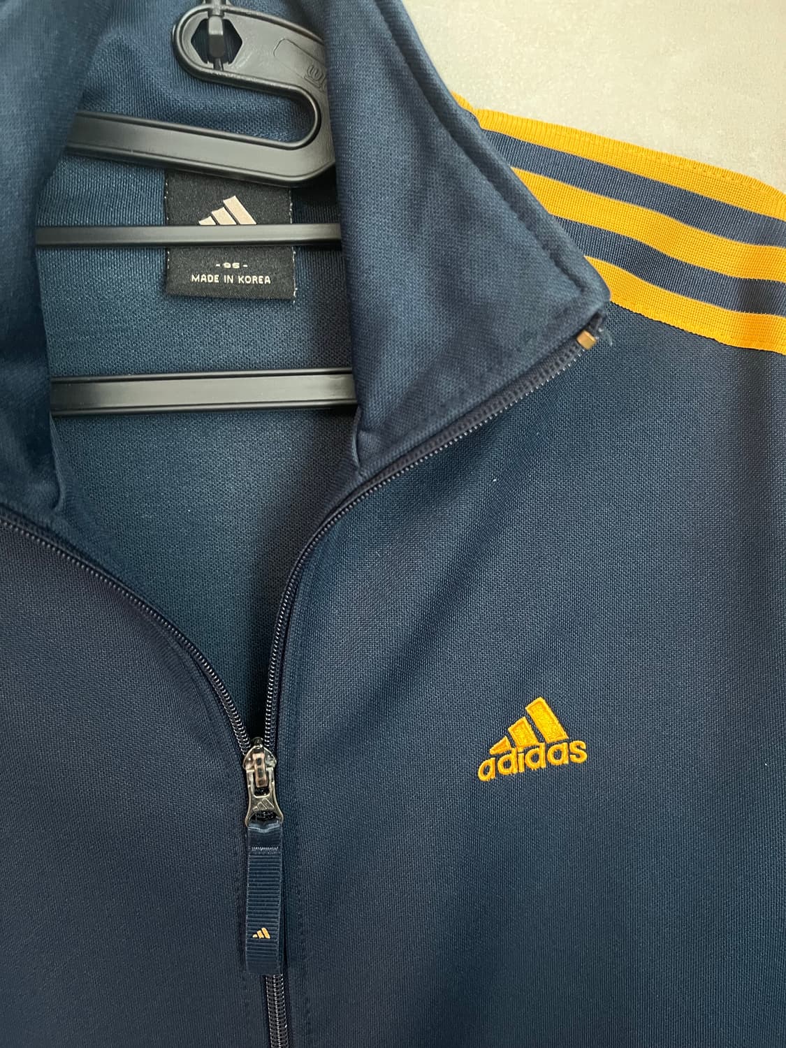 아디다스 대장 네이비 옐로우라인 져지 (95)  상품이미지4