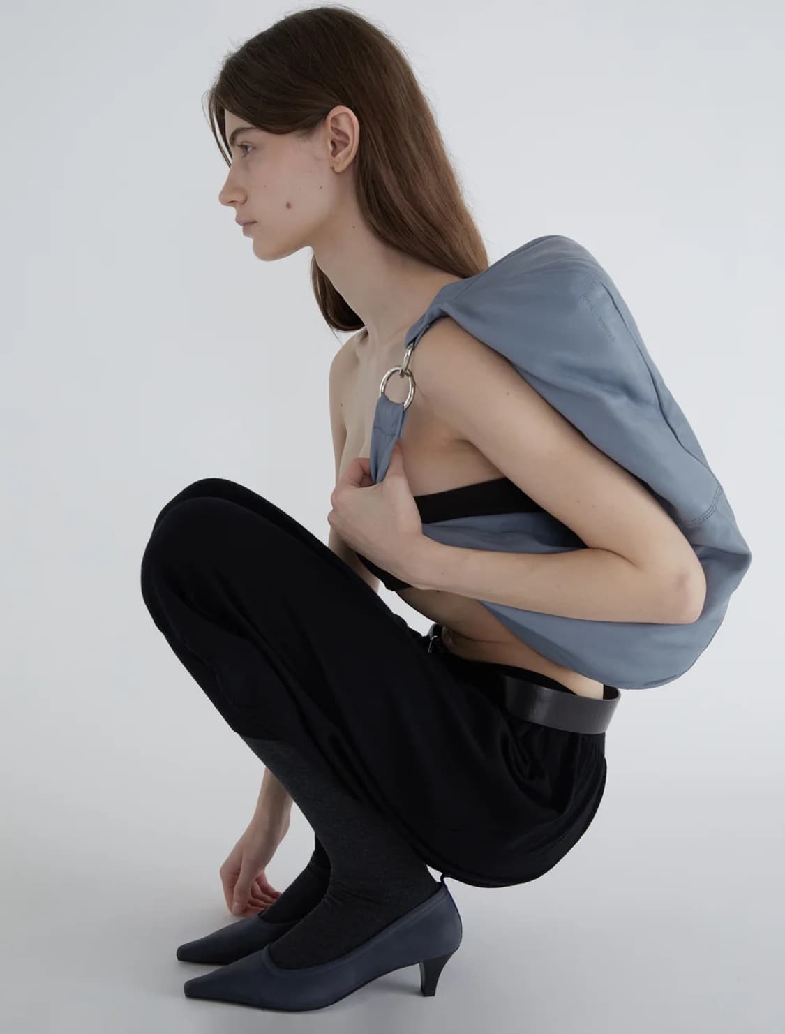 팔로마울 Dry 드라이 백/라이트 그레이쉬 블루 상품이미지3