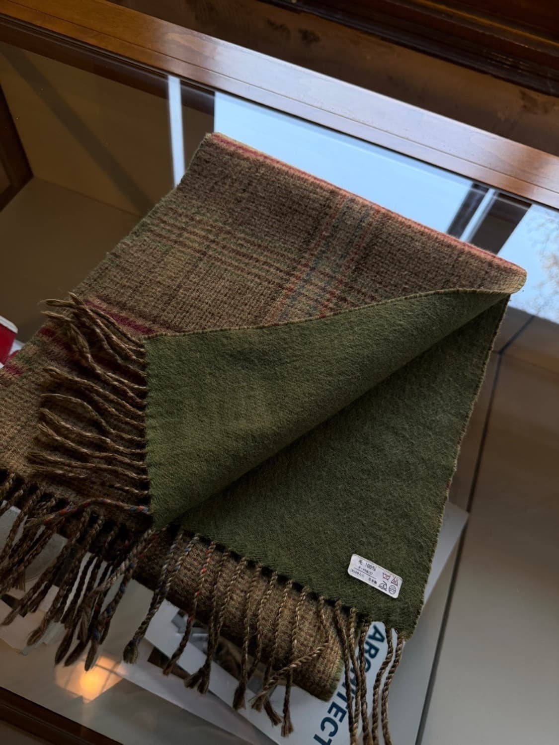 재패니즈 캐시미어 투페이스 머플러 상품이미지8