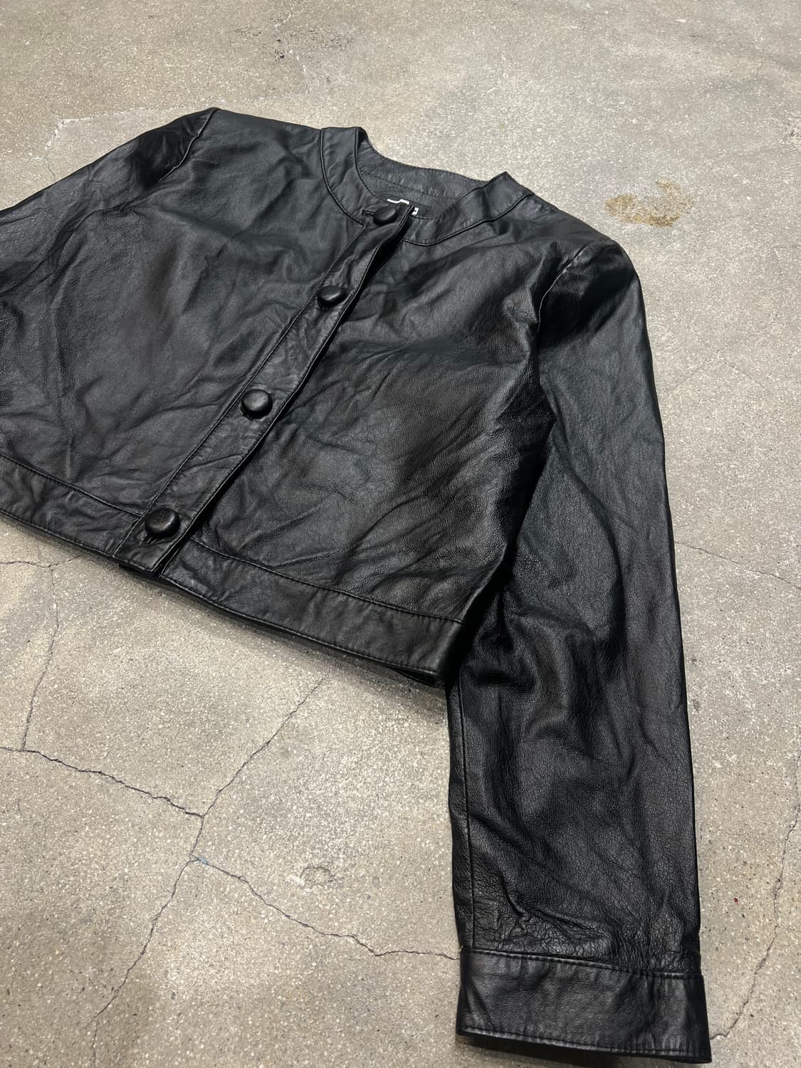 빈티지 이태리 리얼가죽 자켓 상품이미지2