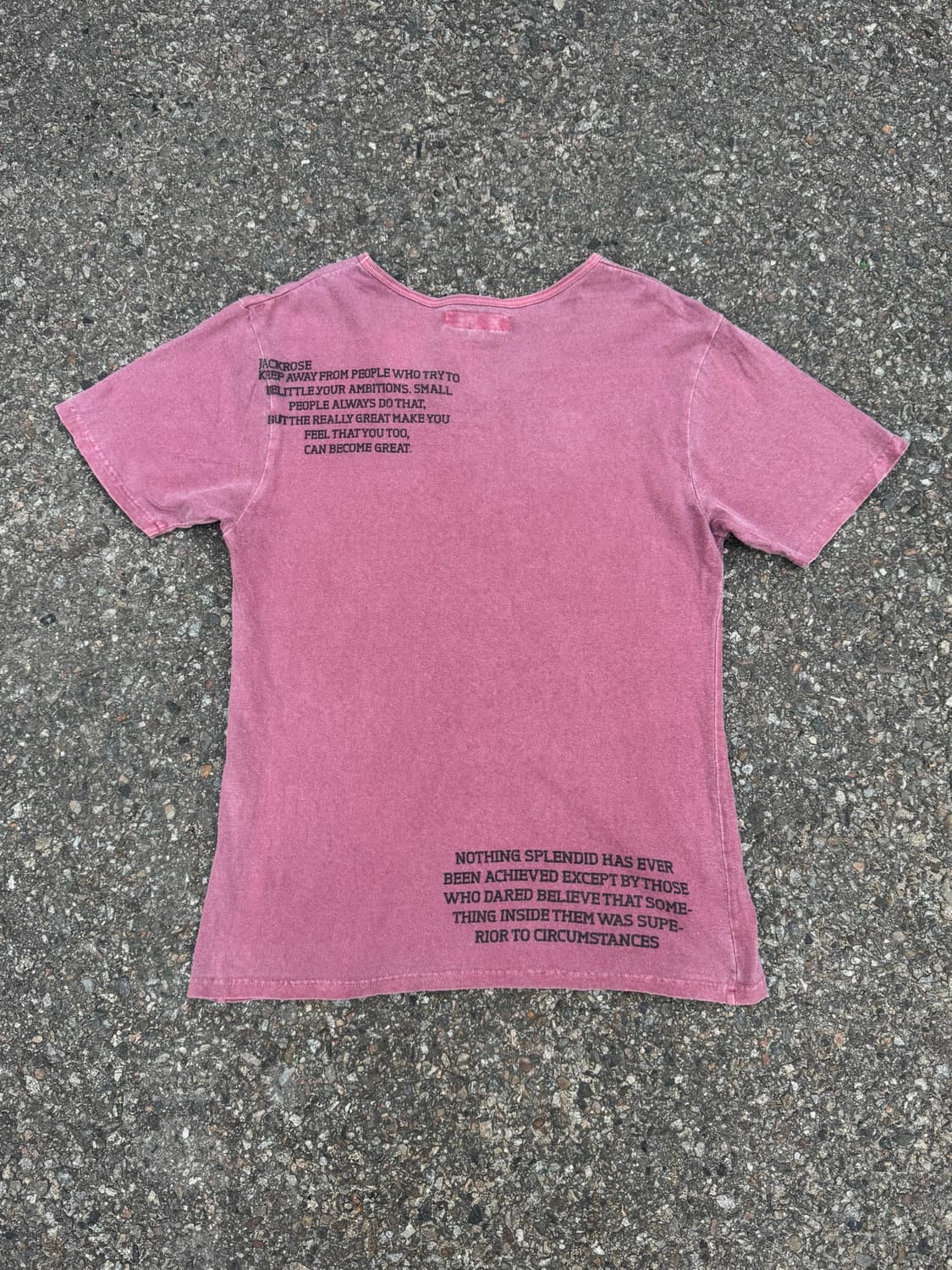 JACKROSE – Michigan College Print Tshirt 상품이미지5