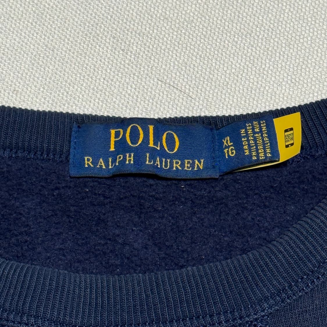 XL 폴로랄프로렌 빅 폴로 레터링 로고 맨투맨 상품이미지4